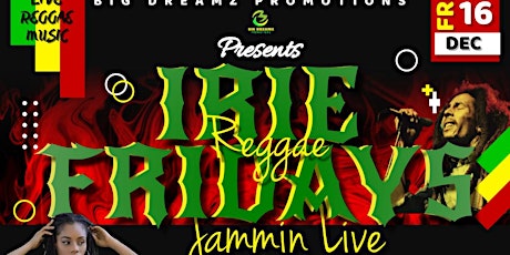 IRIE Reggae Fridays: Jammin Live