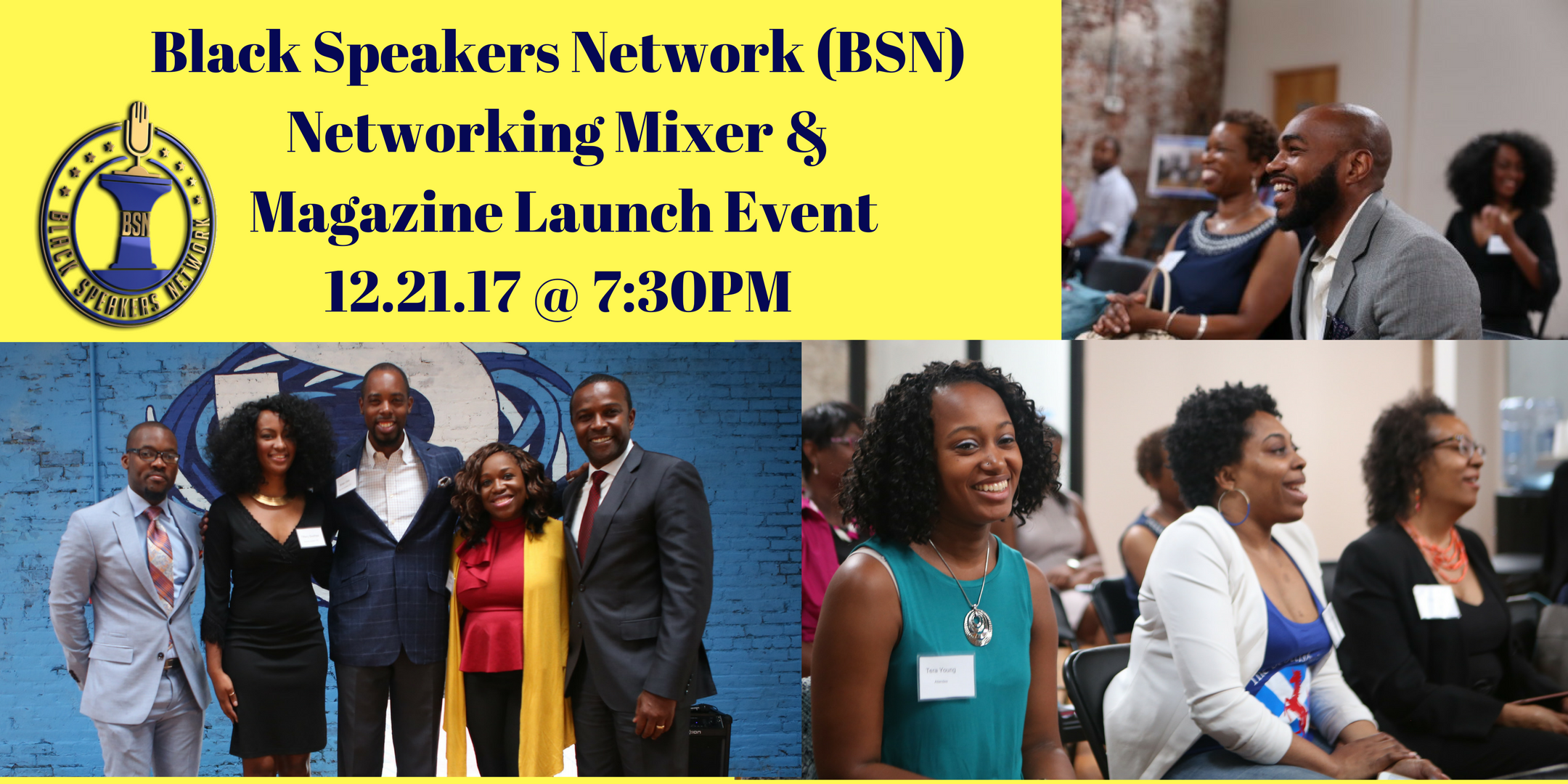 Networking Mixer and Speakers Magazine Issue Release Event