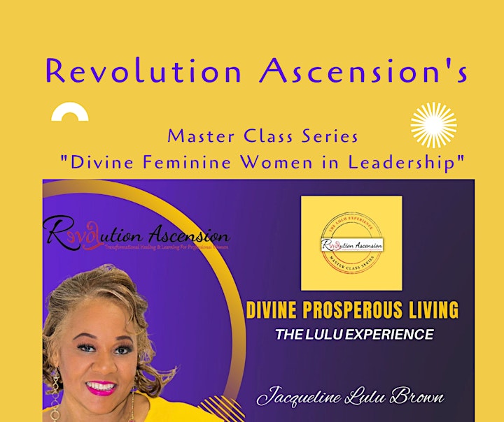 Wisdom Wednesday -  Lunch & Learn "Divine Feminine Women in Leadership" image