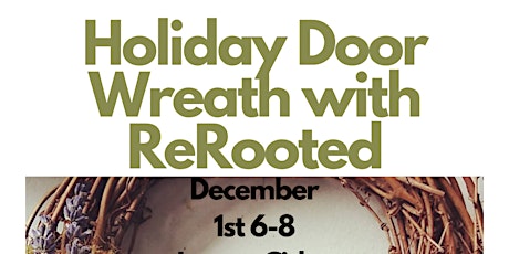 Succulent Holiday Door Wreaths with ReRooted