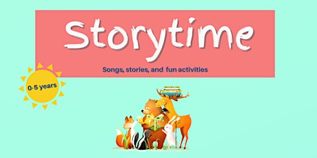 Friday Storytime 0-5 Years