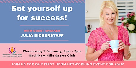 HDBM February Networking: Set Yourself Up For Success! primary image