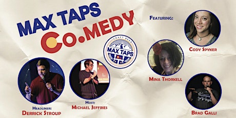 Max Tap's Co-medy: Standup and Craft Beer primary image