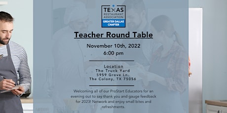 Imagem principal do evento GDTRA Teacher Round Table