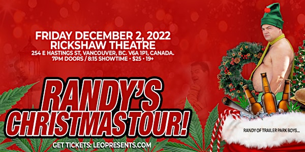 Randy of Trailer Park Boys: Randy's Christmas Tour