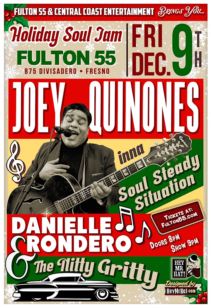 Joey Quinones with special guests Danielle Rondero and the Nitty Gritty image