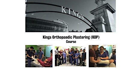 Kings Orthopaedic Plastering Course  primary image