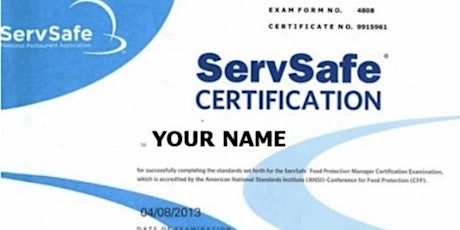 ServSafe Food Protection Mgr. Certification Exam South Florida