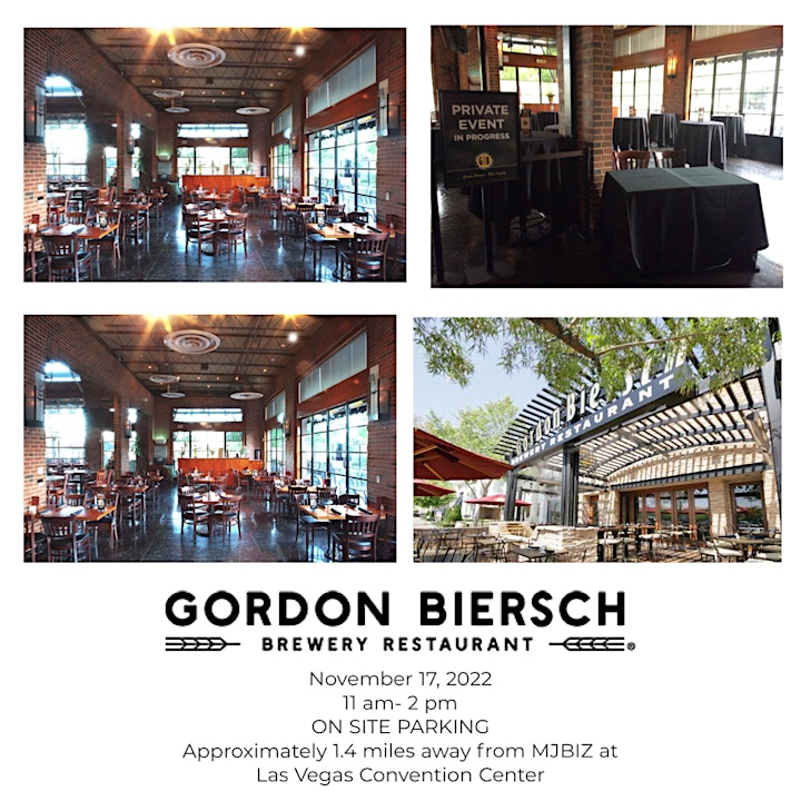Expand Your Brand Cannabis Industry Networking Brunch at Gordon Biersch image