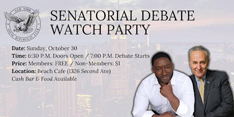 Senatorial Debate Watch Party