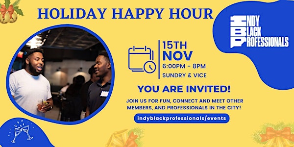 Indy Black Professionals Holiday Happy Hour