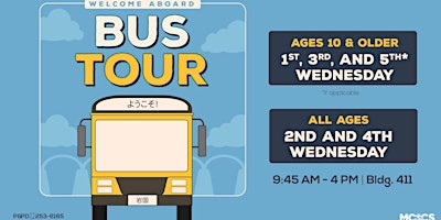 Image principale de Welcome Aboard Bus Tour - Ages 10 & older