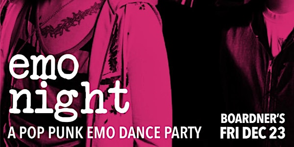 Club Decades - Emo Night 12/23 @ Boardner's