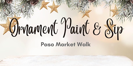 Ornament Paint and Sip