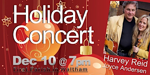 Harvey Reid and Joyce Andersen Holiday Concert