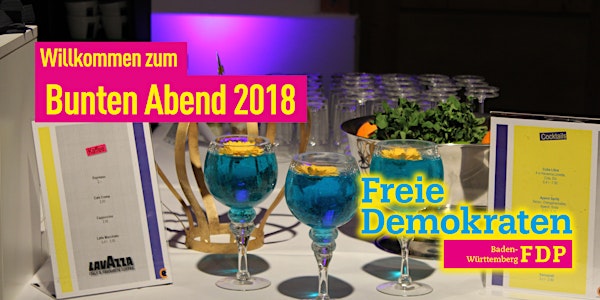 Bunter Abend der FDP Baden-Württemberg 2018