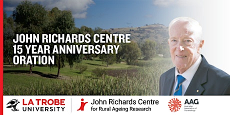John Richards Centre 15 Year Anniversary Oration primary image