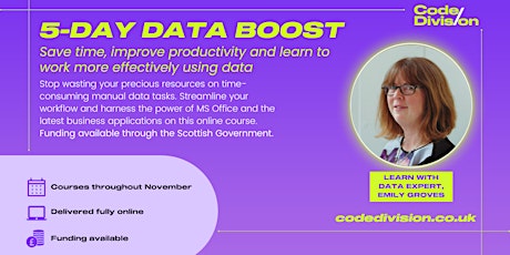 Data Boost - 5-Day Course primary image