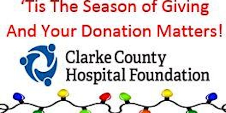 'Tis the Season of Giving at CCHF- click on "Tickets" to make your donation primary image