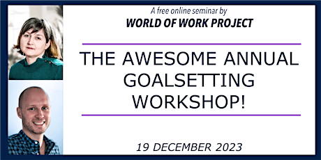 The WOW Awesome Annual Goalsetting Workshop! (A free online workshop) primary image