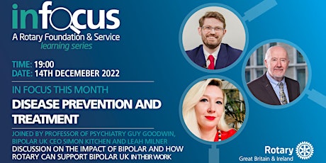 InFocus - 'Staying well with Bipolar' with three special speakers