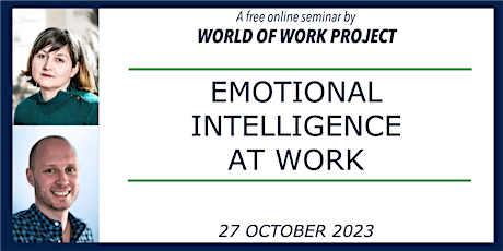 Emotional Intelligence at Work - A free online seminar primary image
