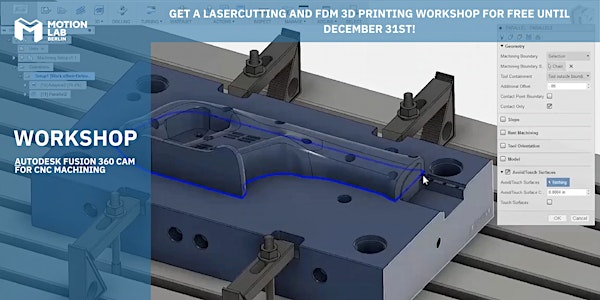 Workshop - Autodesk Fusion 360 CAM for CNC Machining