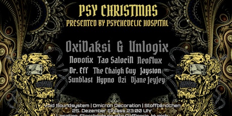 Hauptbild für Psychedelic Hospital Christmas Rave