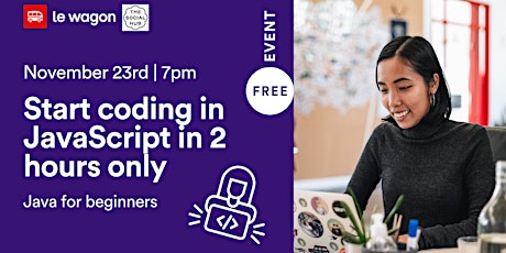 Online Workshop: Learn to code the basics of JavaScript in 2 hours