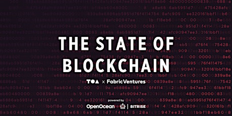 The State Of Blockchain. TOA x Fabric Ventures primary image