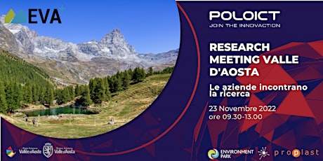 Immagine principale di Research Meeting Valle d’Aosta: Le aziende incontrano la ricerca 