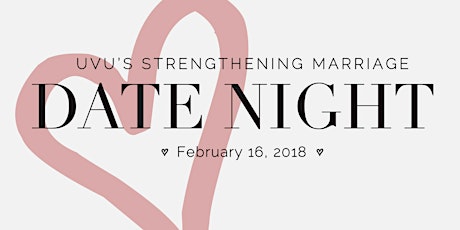 UVU Strengthening Marriage Date Night primary image