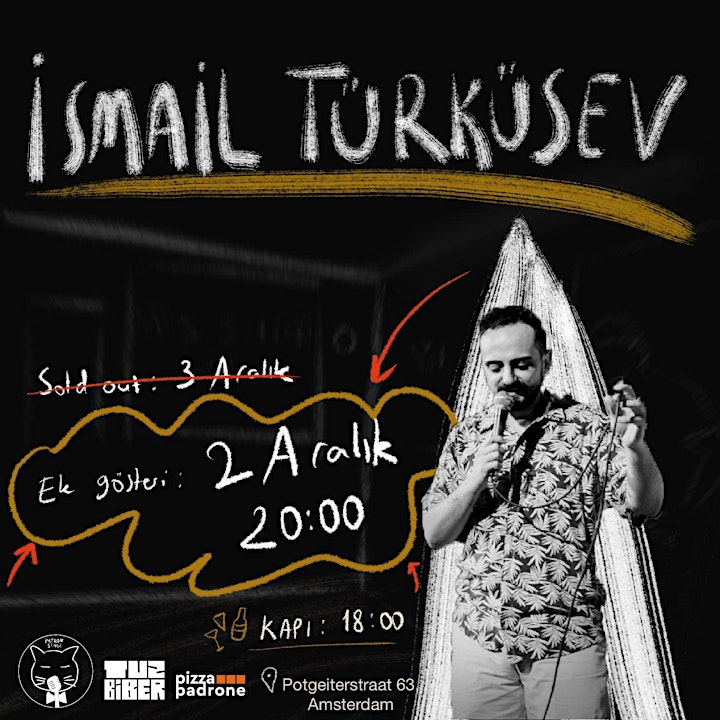 Ismail Türküsev tek kişilik ek gösterisiyle 2 Aralık Cuma Patron Stage'de! image