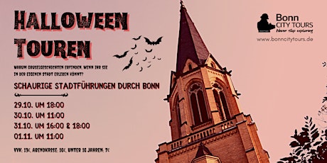 Horror Bonn - Stadtführung an Halloween primary image