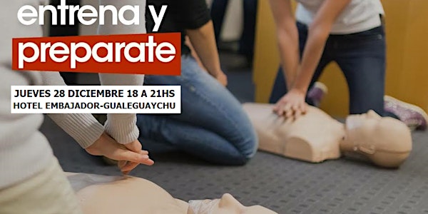 28/12 18HS CURSO DE RCP EN GUALEGUAYCHÚ