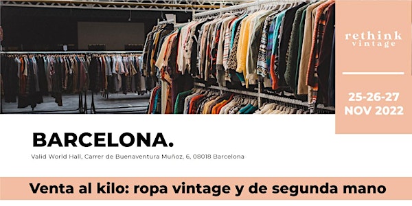 Mercado de Ropa Vintage al peso - Barcelona