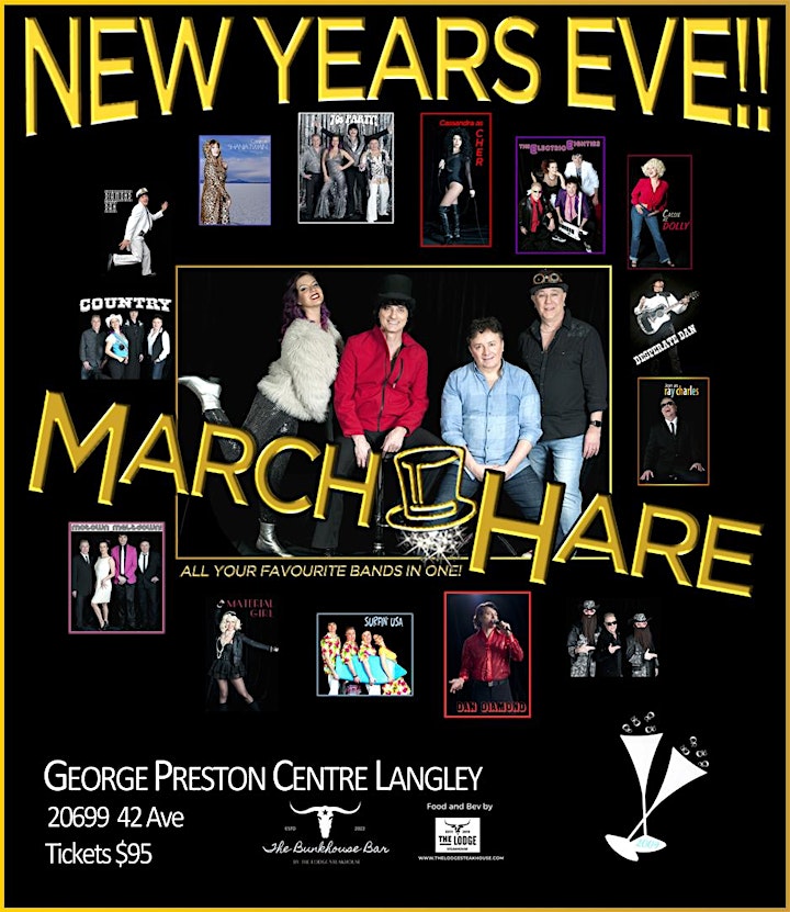 NYE March Hare Dinner Show: by The Lodge Steakhouse & The Bunkhouse Bar image