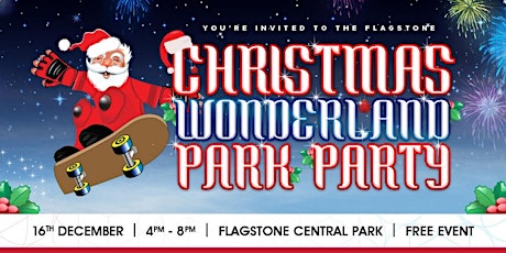 Skate in to a Christmas wonderland at Flagstone primary image