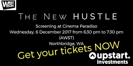 The New Hustle Movie at Cinema Paradiso as part of the West Tech Fest primary image