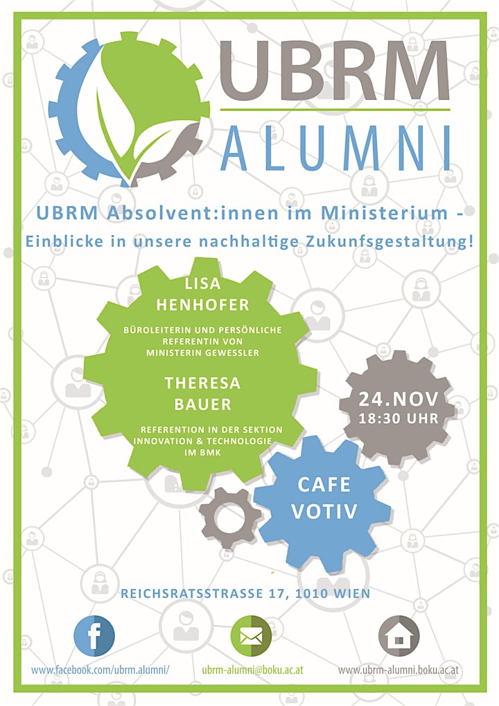 UBRM Alumni im Ministerium - Einblick in unsere nachhaltige Zukunft!: Bild 