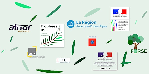 Soirée de remise des prix des Trophées RSE Auvergne Rhône Alpes