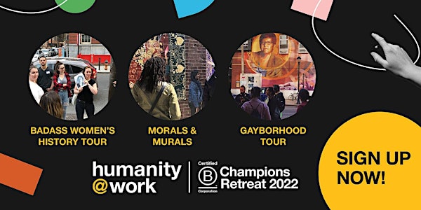 Champions Retreat | Humanity @ Work - Opening Day Activities