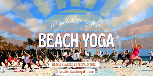 Friday Beach Yoga - Good Vibes by the Tides since 2008 primary image