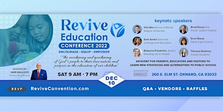 Revive Education Conference 2022