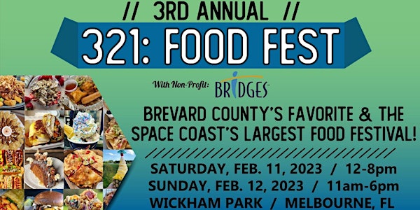 321: FOOD FEST & CRAFT FAIR 2023 (Saturday, Feb. 11th & Sunday, Feb. 12th)