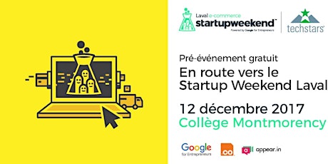 En route vers le Startup Weekend Laval primary image