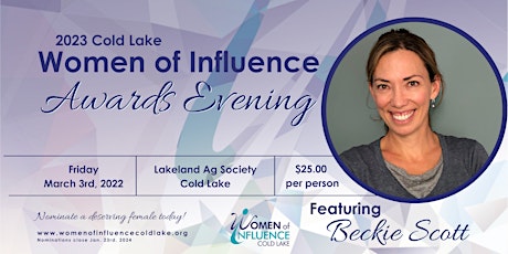 Cold Lake Women of Influence Awards Event