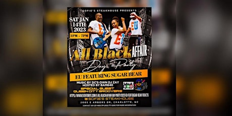 All Black Affair - Day Party 2023 EU feat. Sugar Bear / Queen City Groovers
