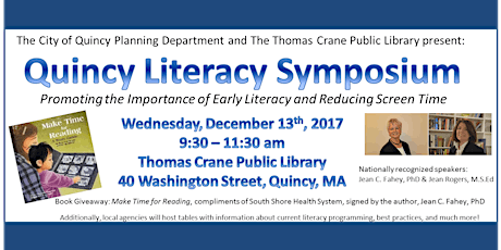 Quincy Literacy Symposium  primary image