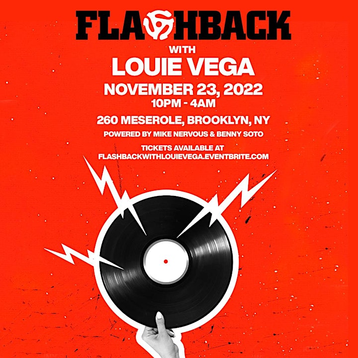 Louie Vega - Flashback - 90s House Classics, Disco, Boogie & MAW image
